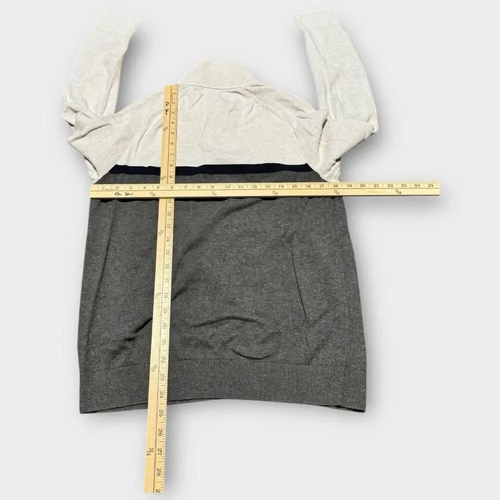 Banana-republic Grey and Cream Jumper